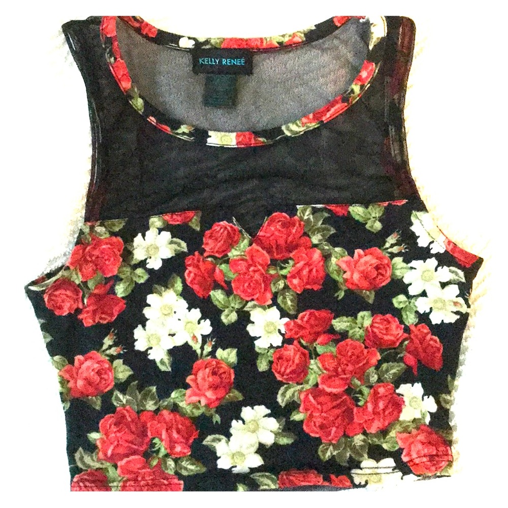 Floral Crop Top
